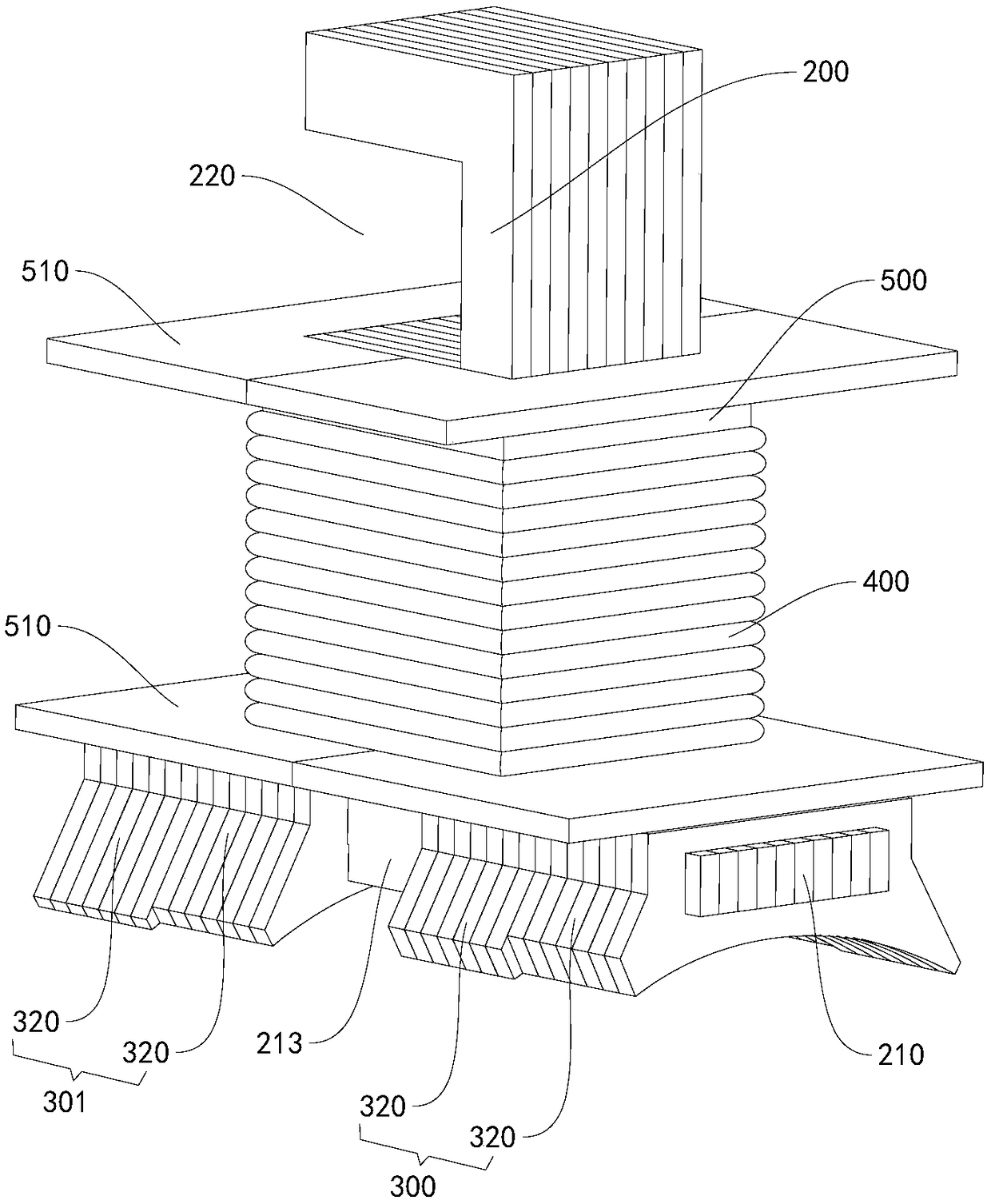 Stator and motor with same