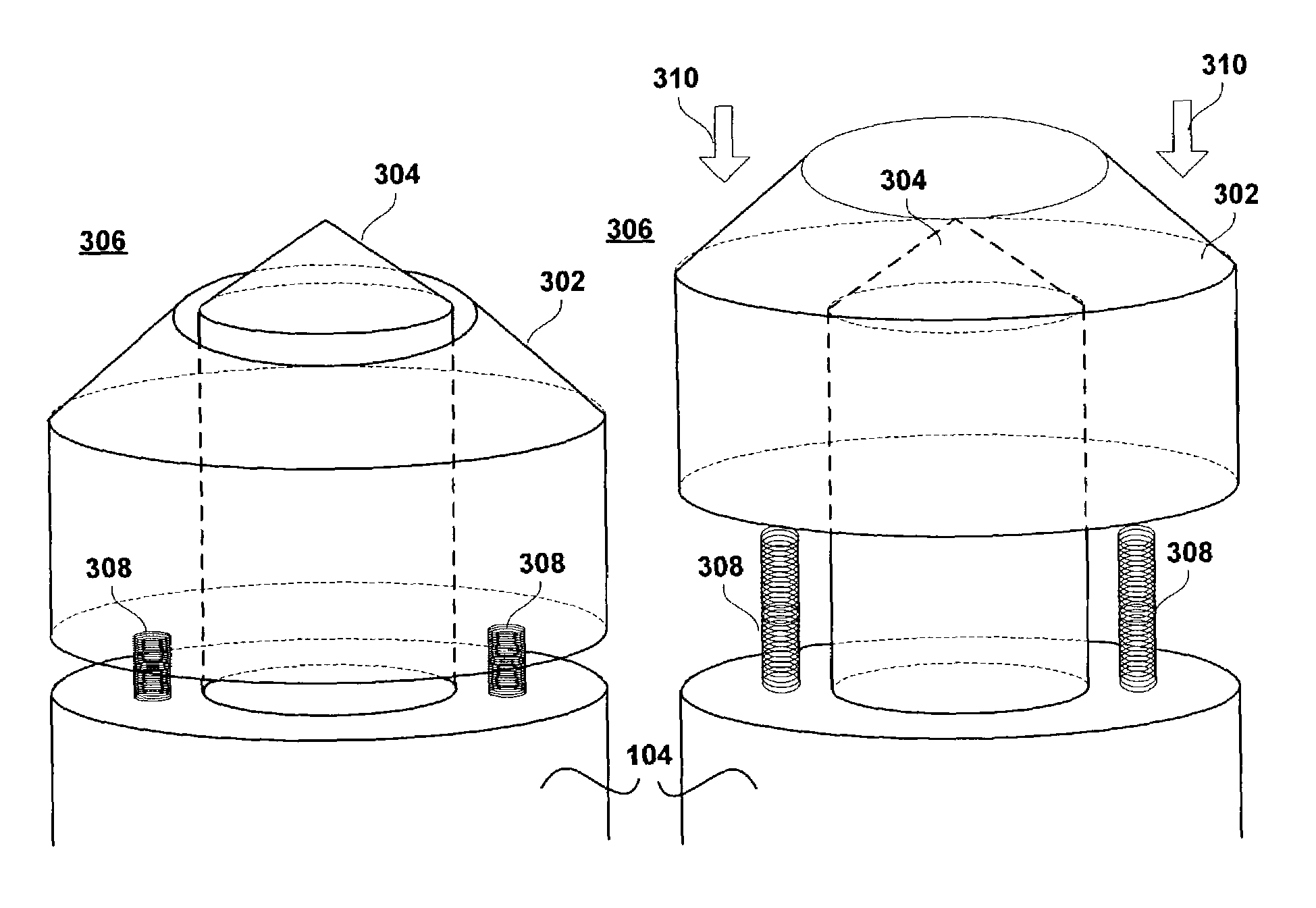 Excisional devices having selective cutting and atraumatic configurations and methods of using same