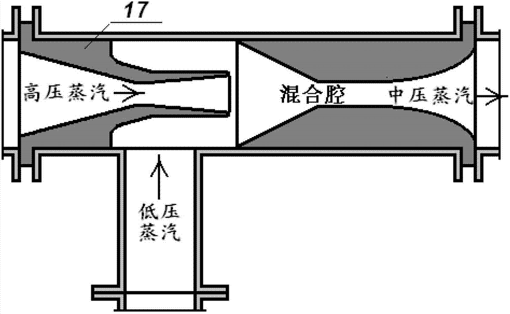 Compound heat pump with steam type injection/lithium bromide absorption