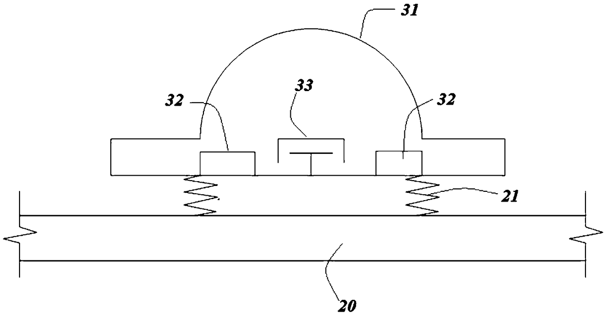 External excitation loading test device for simulating driving process