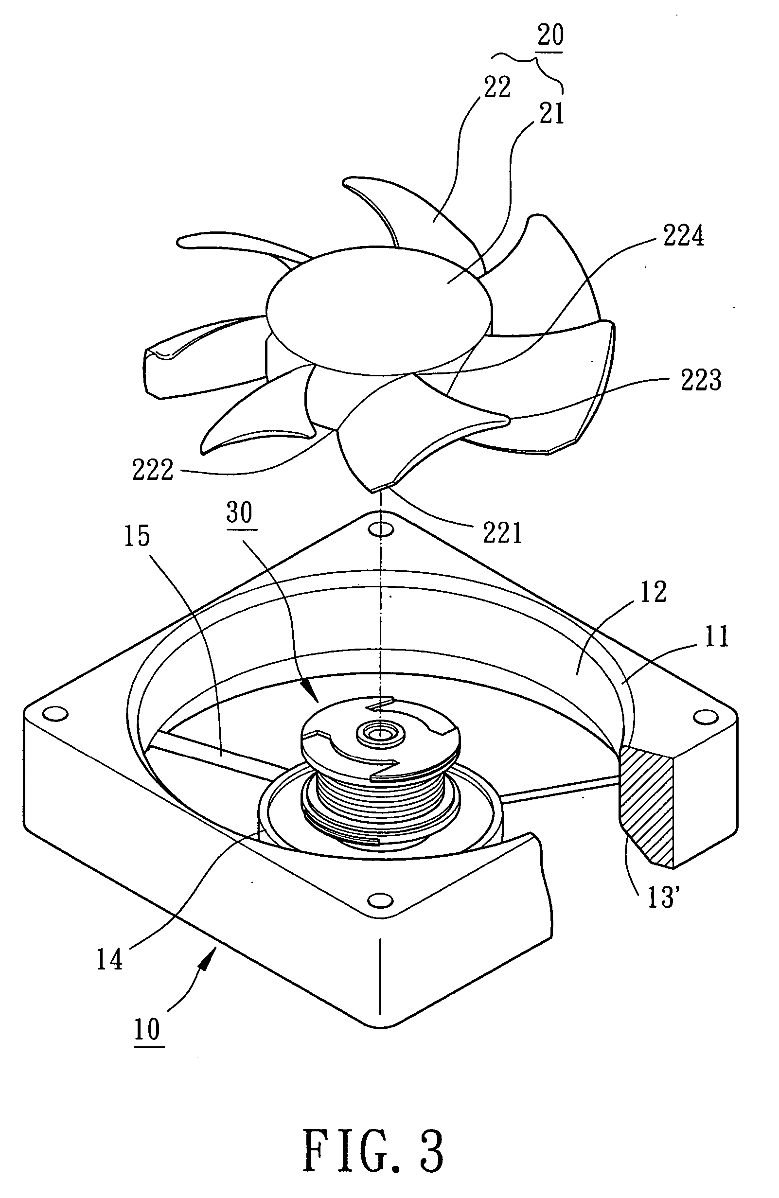 Axial-flow type fan having an air outlet blade structure