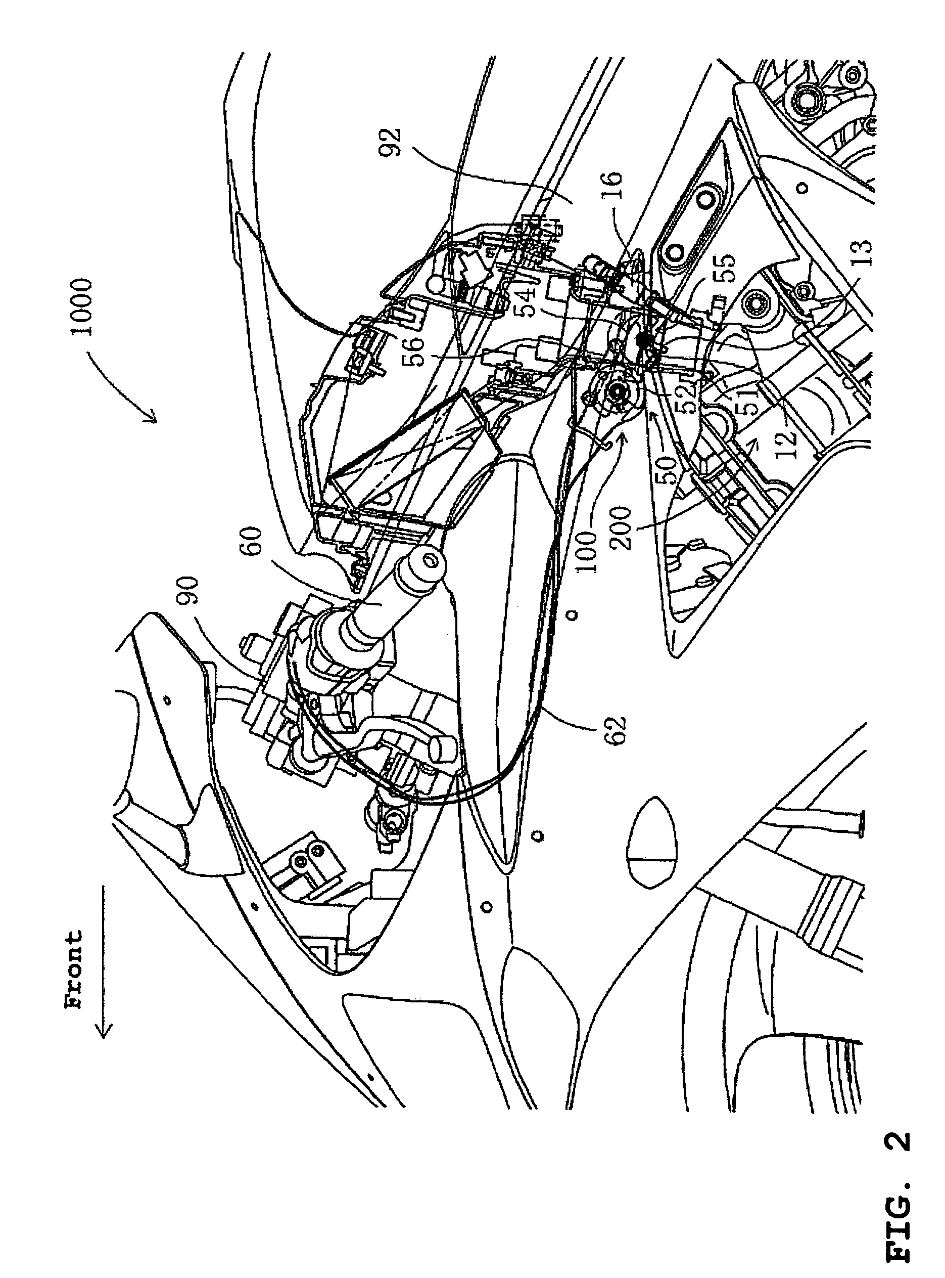 Straddle type vehicle having an electronic throttle valve system