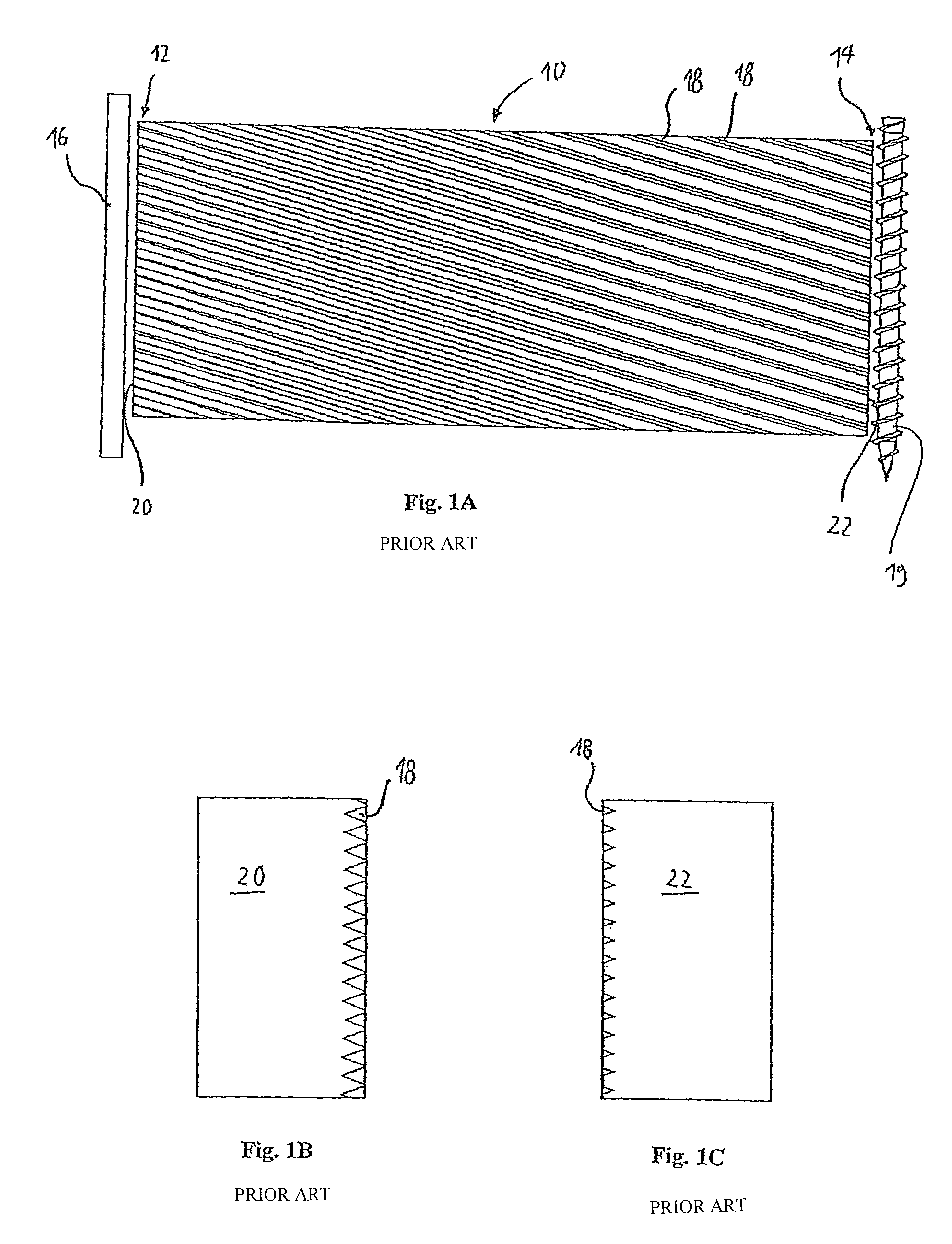 Method and rolling die for producing a screw with a variable thread pitch