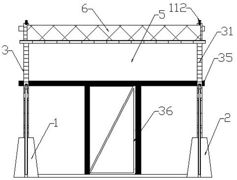 Sand and gravel material dust cover and its installation method and use method