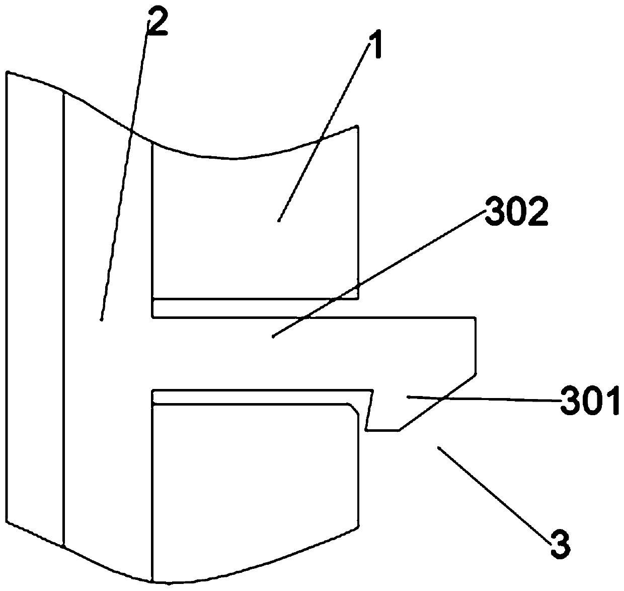 Novel case of desk computer and movable bracket of case