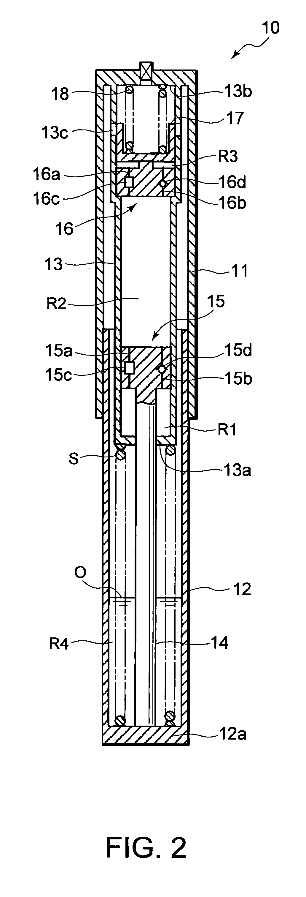 Front wheel supporting structure