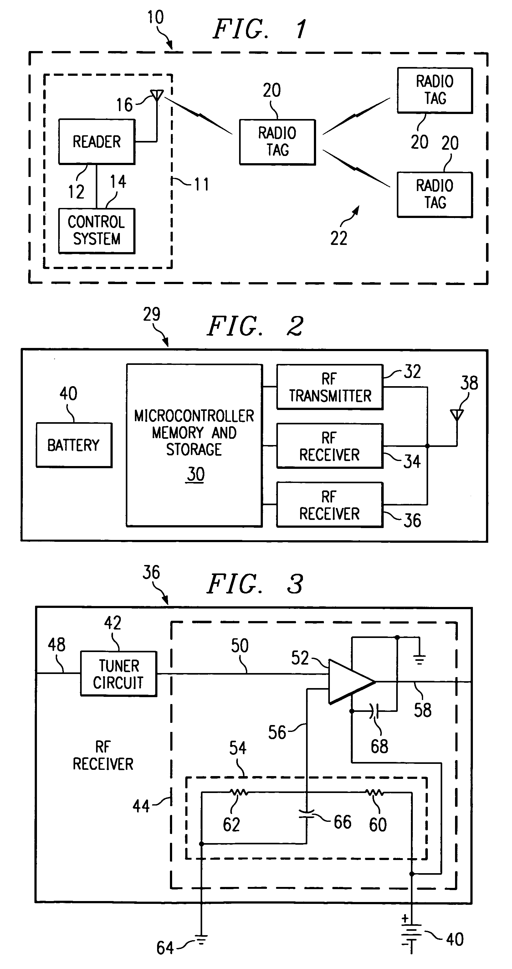 Radio frequency identification system and method