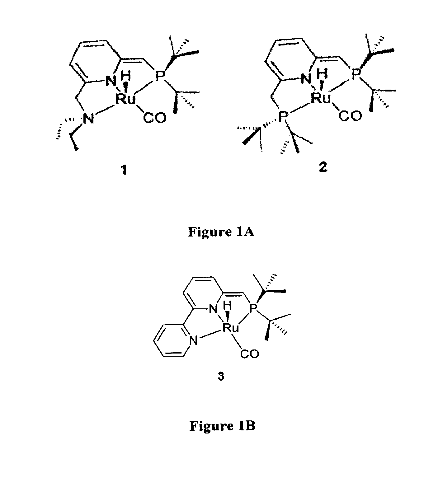 Novel ruthenium complexes and their uses in processes for formation and/or hydrogenation of esters, amides and derivatives thereof