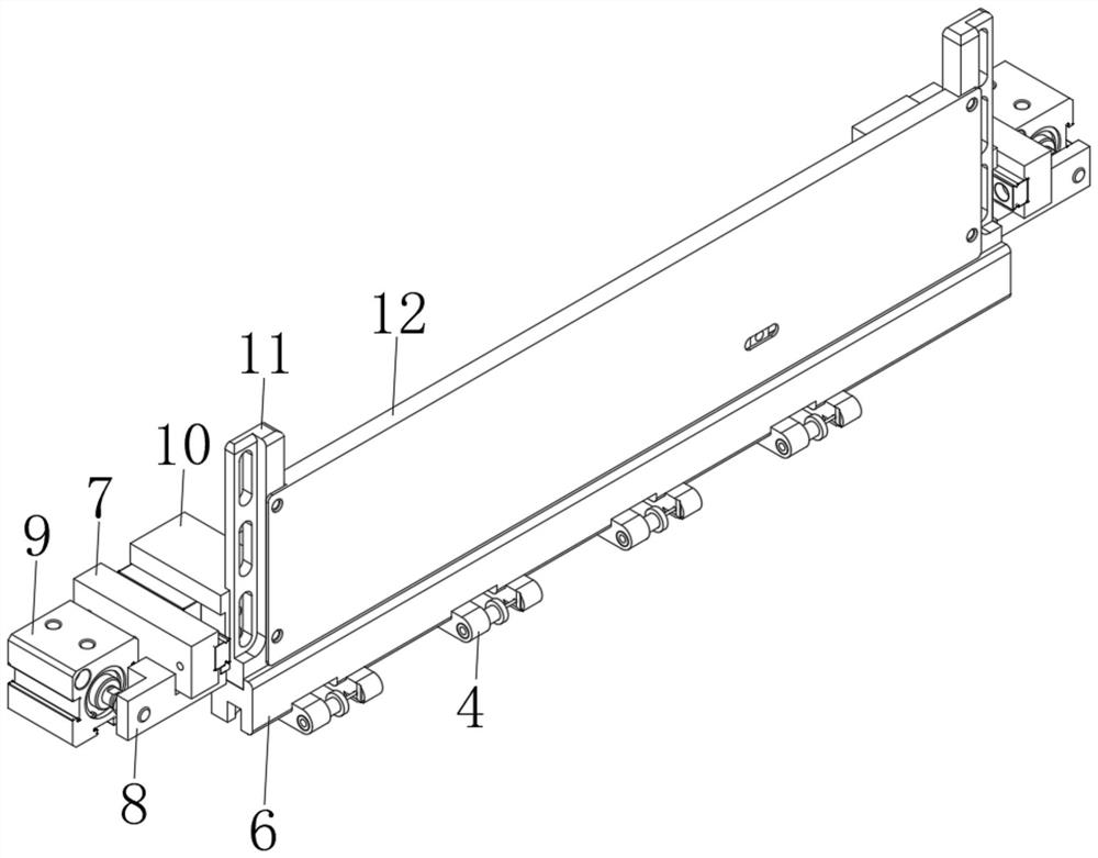 Multi-shaft wire clamping retaining device