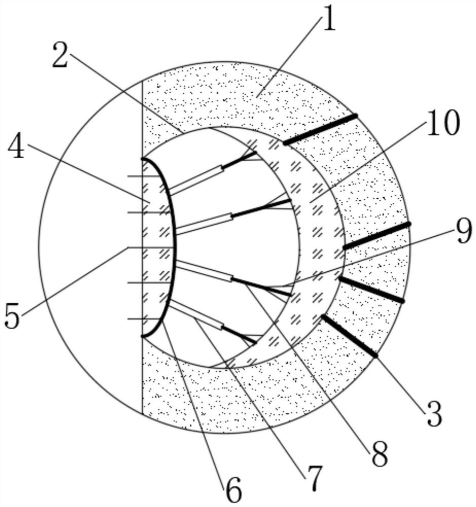 Self-drainage type impermeable concrete precast pile