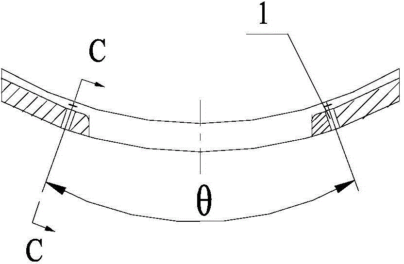 Method for processing three dimensional spatial structure assembly hole of antenna housing through special drilling rig