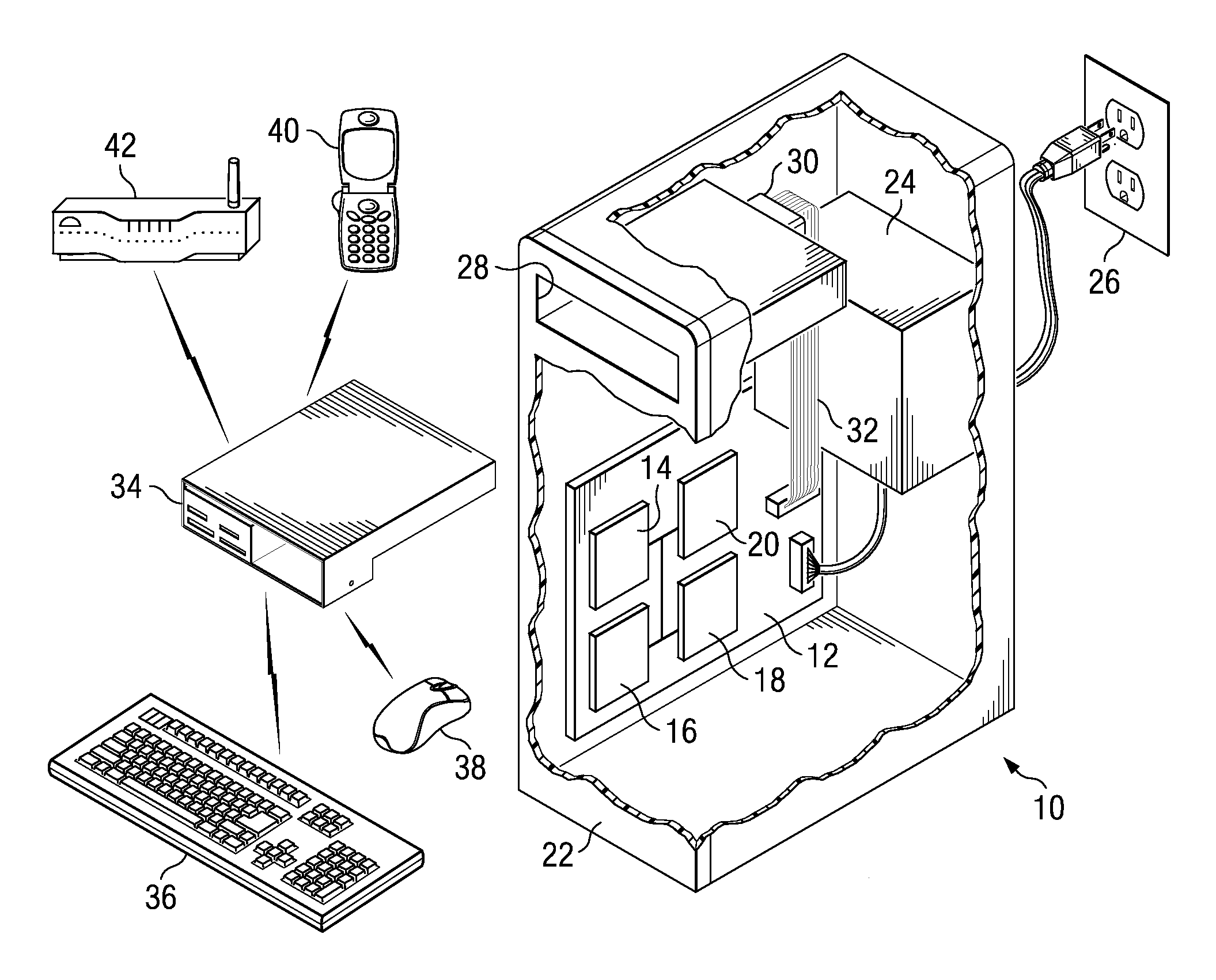 System and Method for Information Handling System Modular Wireless Integration