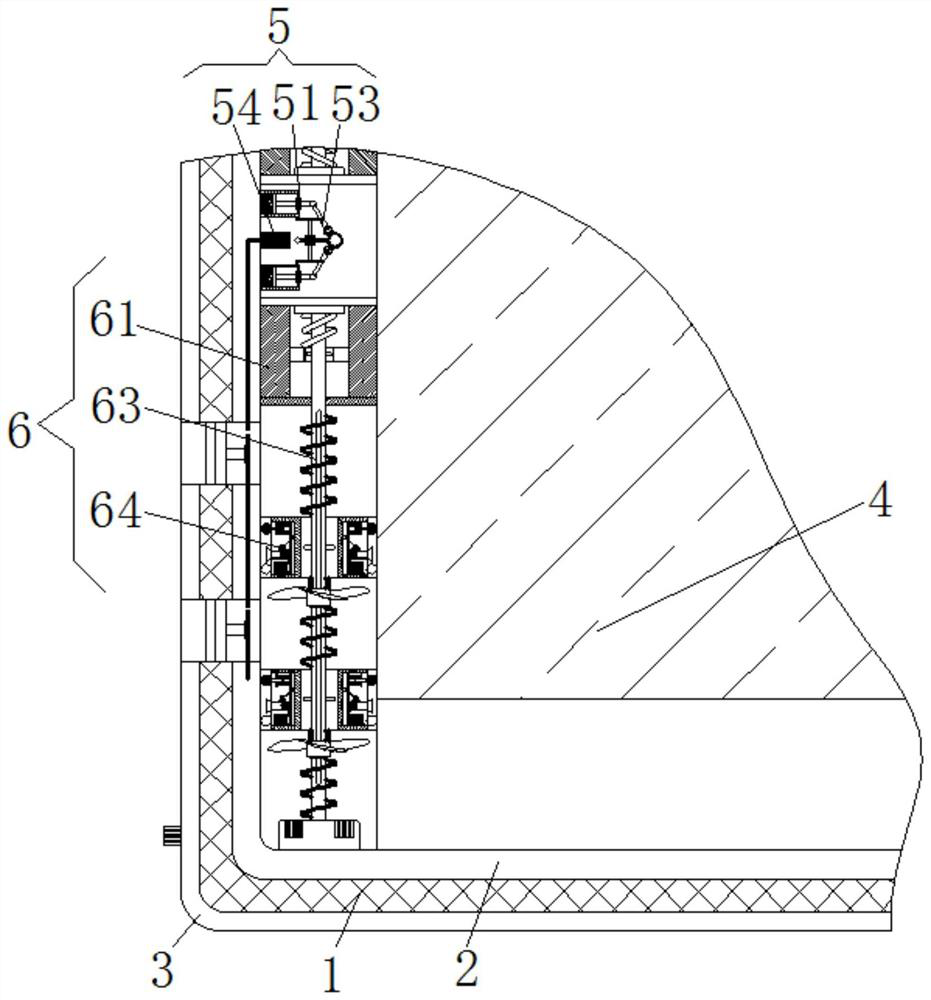 Computer shell auxiliary device capable of avoiding internal moisture condensation