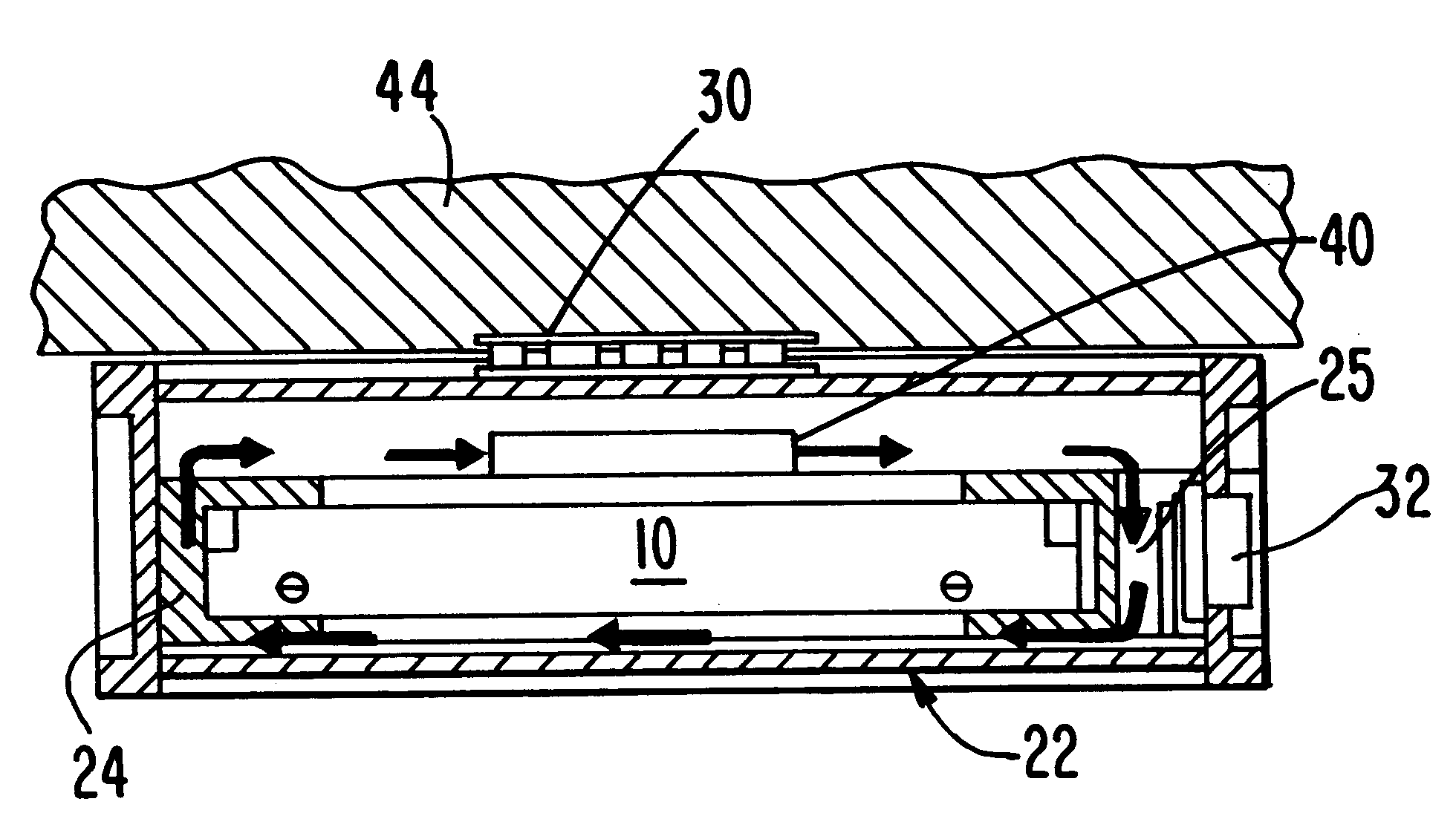 Environmental system for rugged disk drive