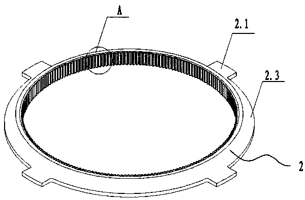 Device for locking high-speed bearing