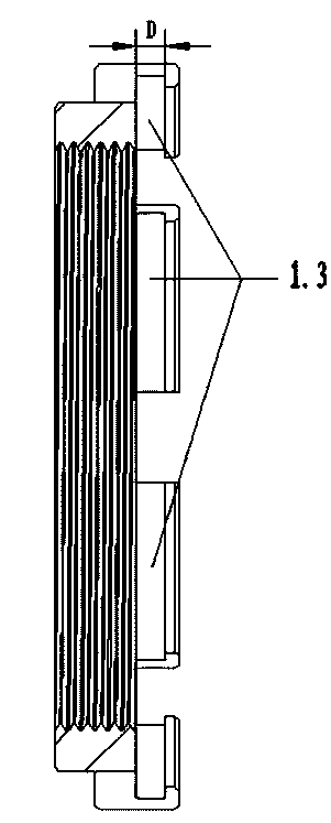 Device for locking high-speed bearing