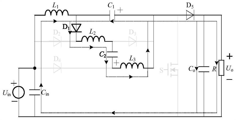 Three-inductor high-gain Boost converter