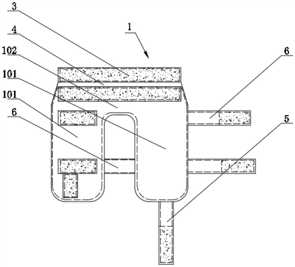 Inflatable parachuting special ankle guard and using method