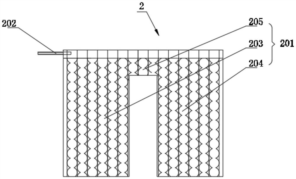 Inflatable parachuting special ankle guard and using method