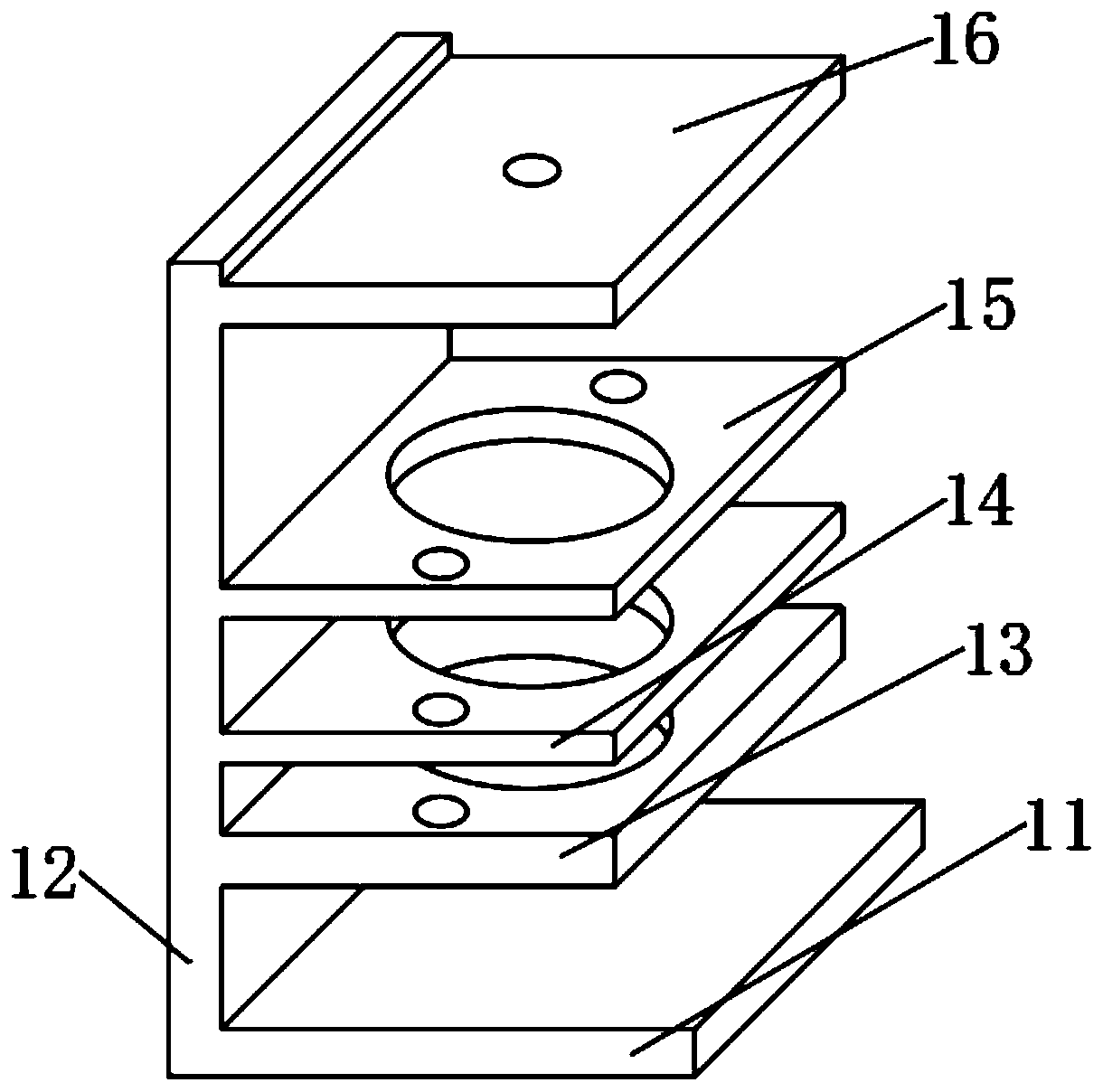 Printing ink stirring device