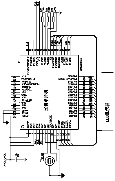 Water meter, with M_bus data remote transmission function, used for tiered pricing