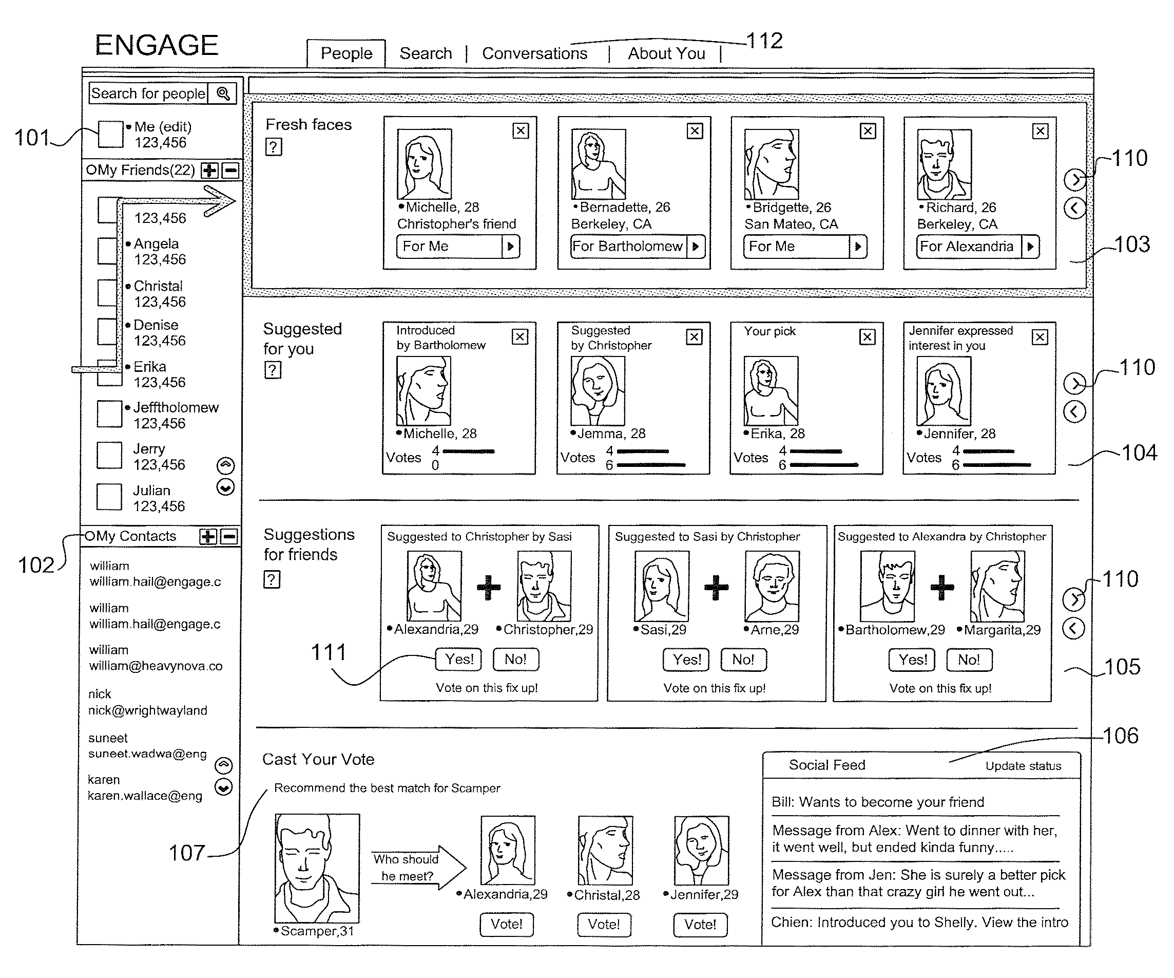 System and Method For Facilitating The Introduction of Compatible Individuals Using Third Party Collaborative Tools