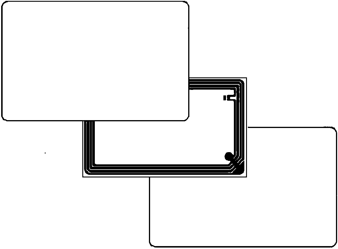 Aluminum etched antenna card and manufacturing method thereof