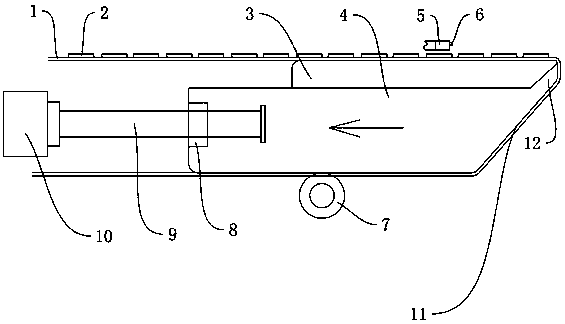 Insulation film pre-separation device