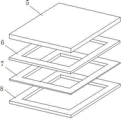 Remote controller provided with photo-frame-shaped solar cell