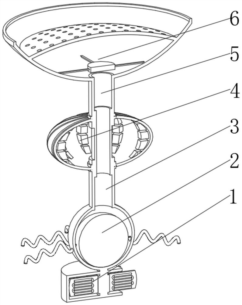 Water area floating aeration device