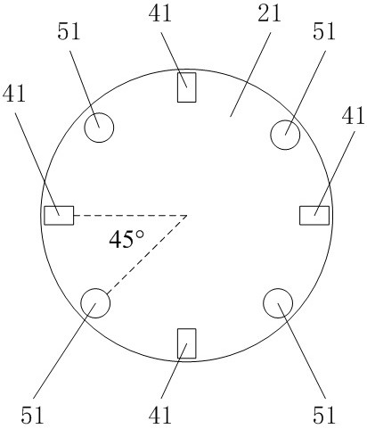 Reflection type ultrasonic anemograph and wind speed detection method