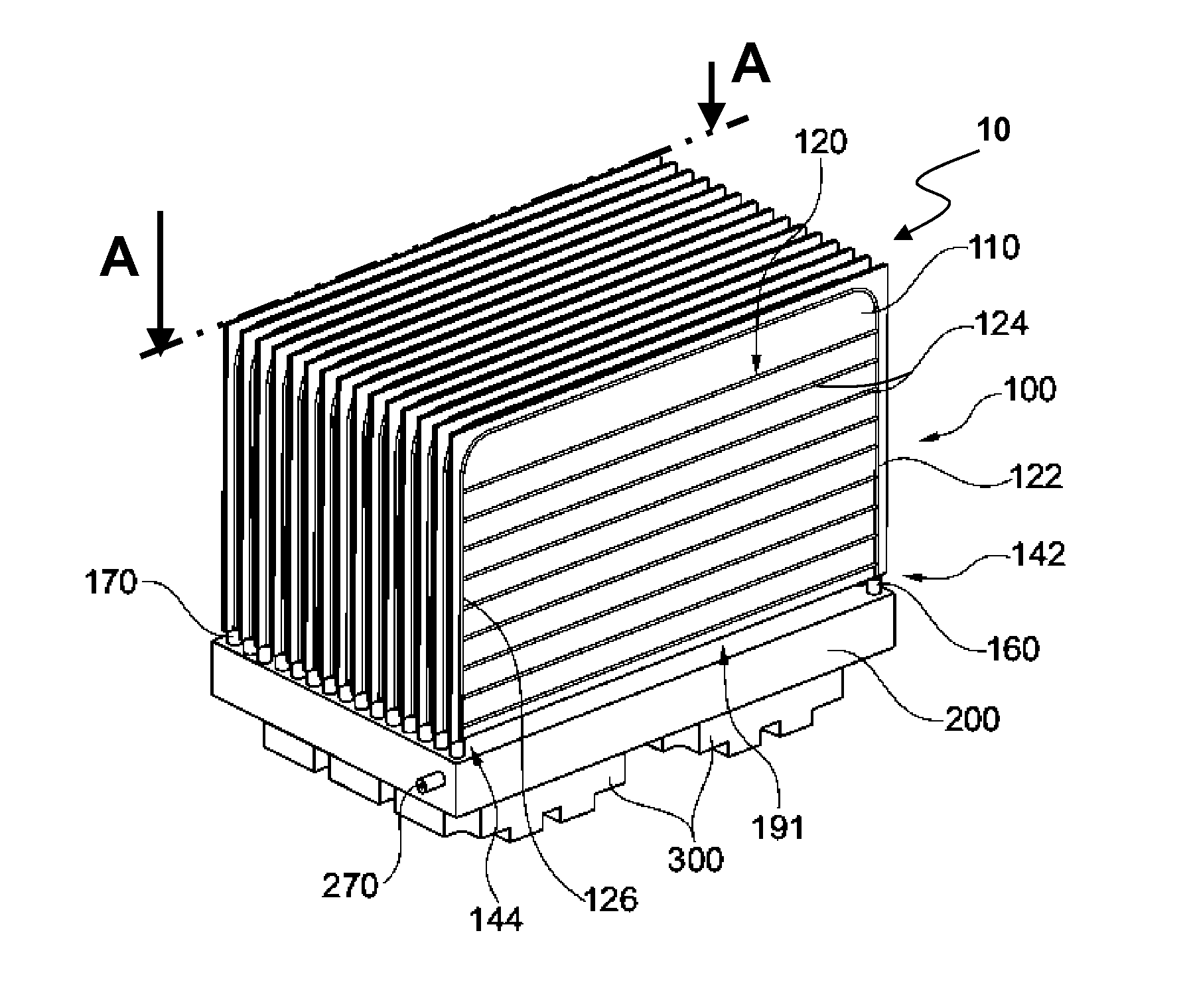 Two-phase cooling system for electronic components