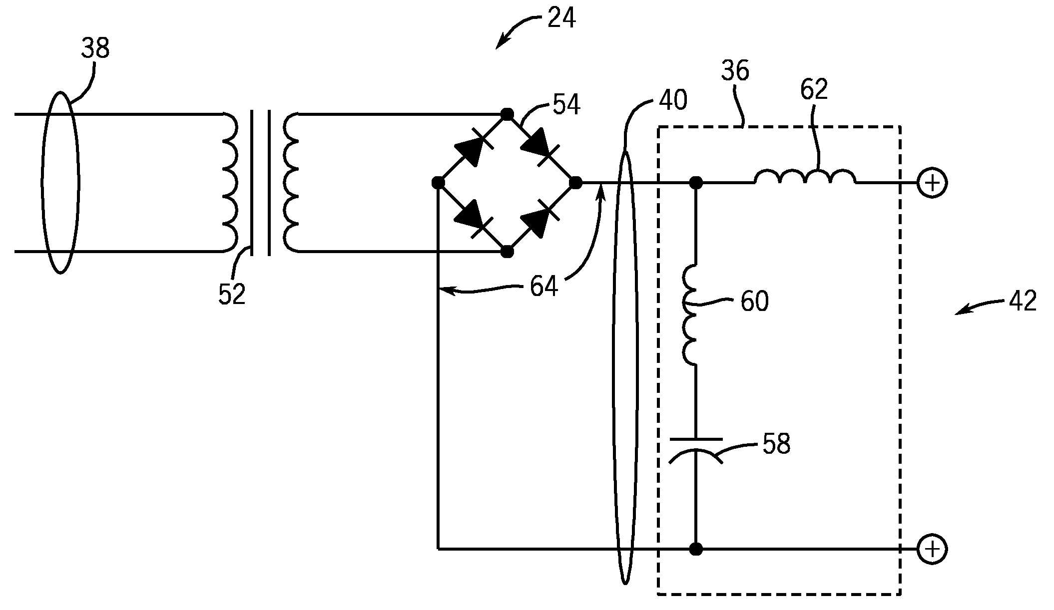 Constant voltage welder capacitor ripple current reduction method and system