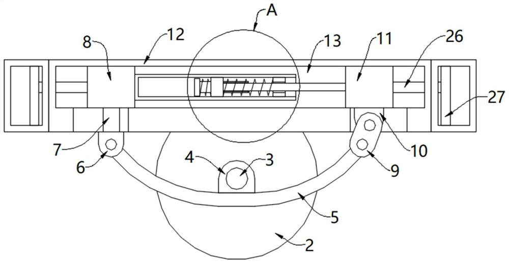 Transverse damping electric scooter