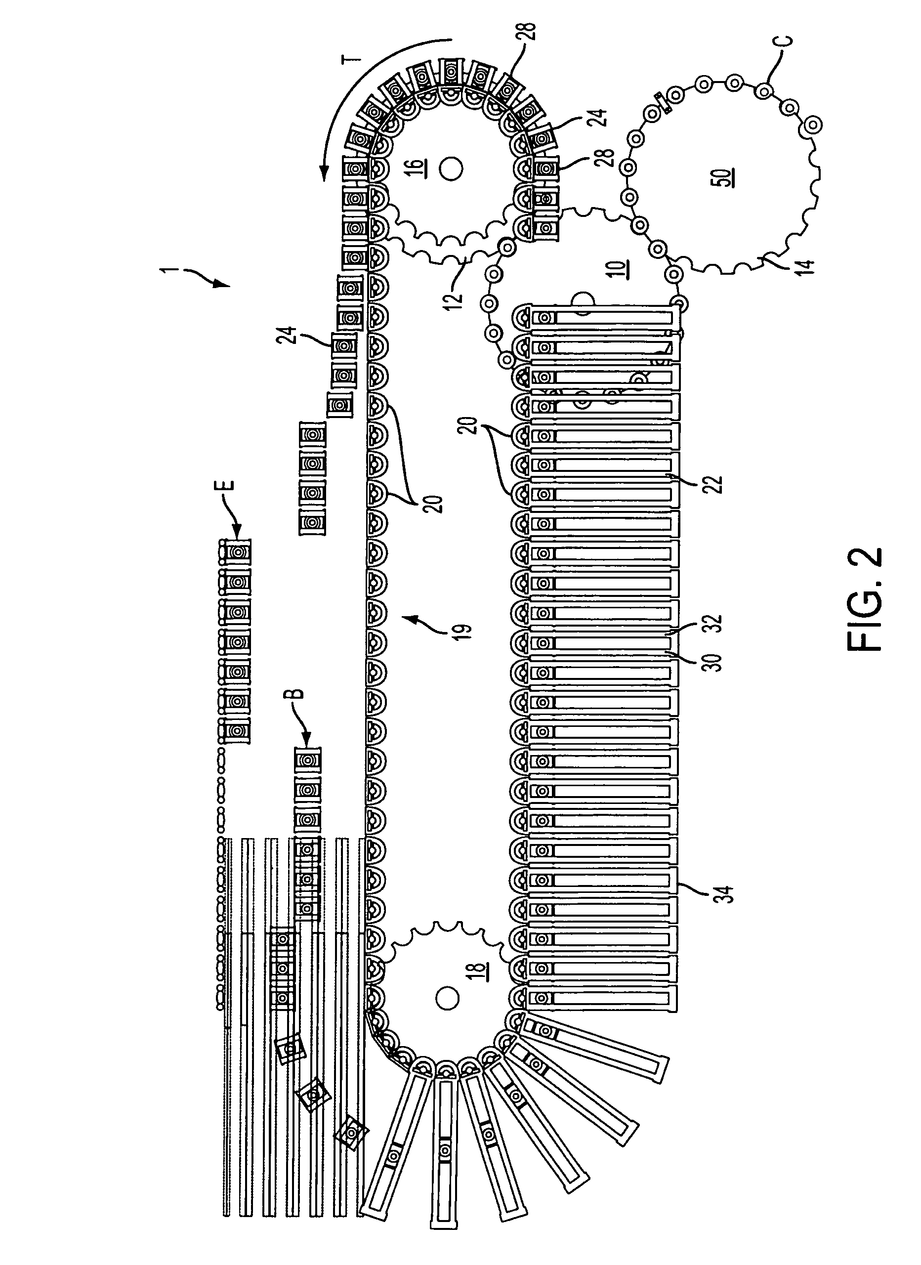 Continuous motion article diverting system