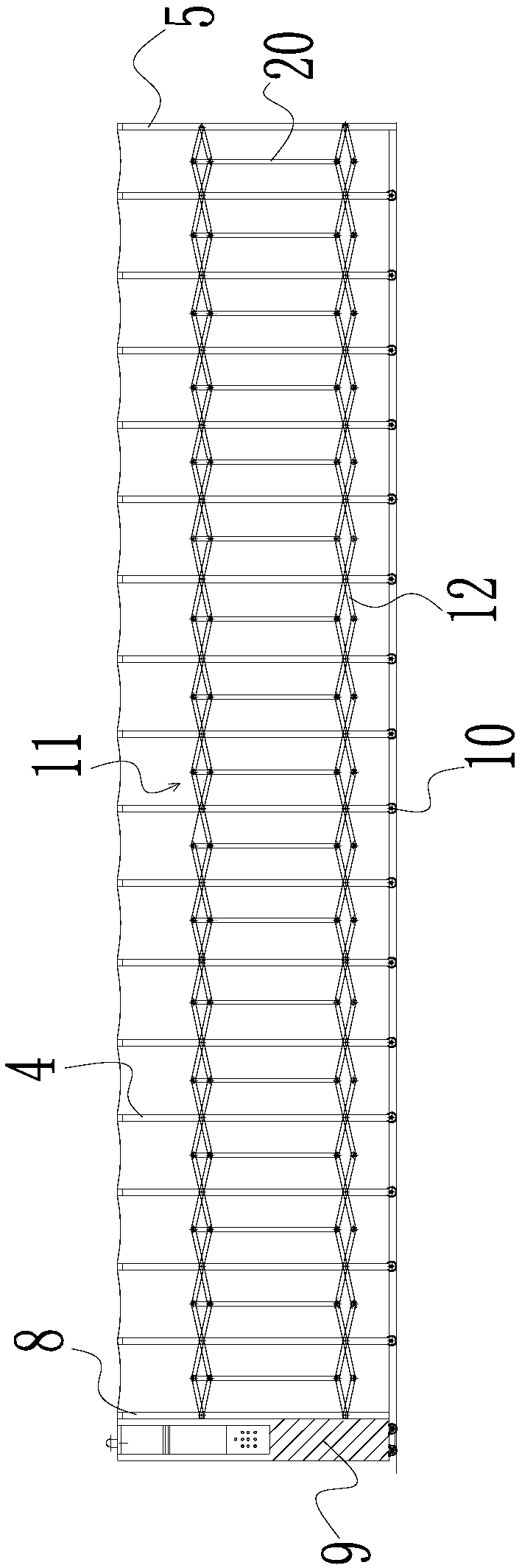 Telescopic spray booth