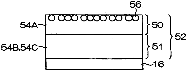 Process for producing antiglare film