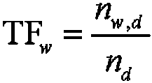 Maximum-entropy model and TF-IDF (Term Frequency-Inverse Document Frequency) feature-based emotion analysis method