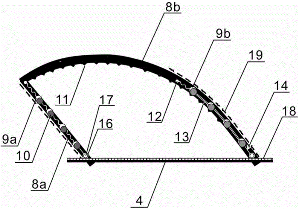 Ecological fish way with staggered spacer block structures