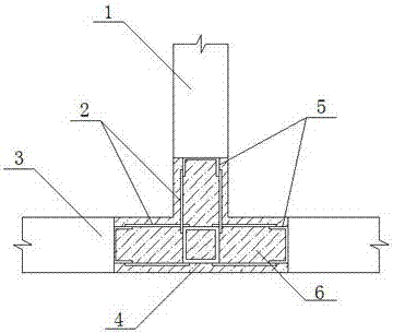 Prefabricated steel-confined concrete shear wall structure