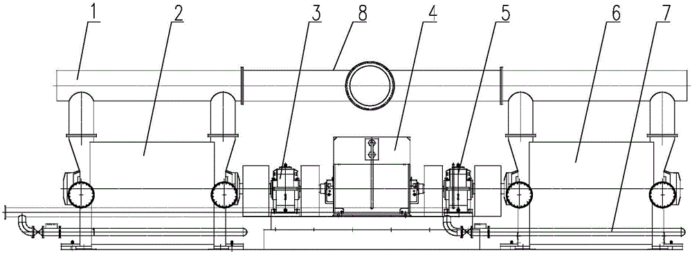 Novel vacuum compression system