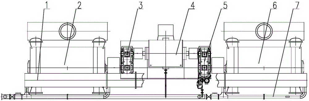 Novel vacuum compression system