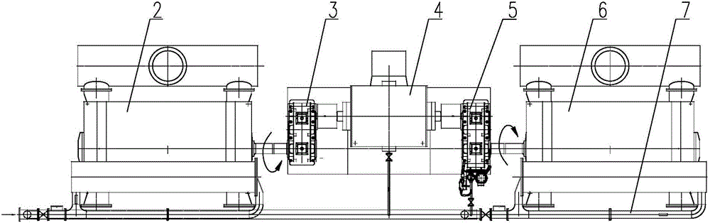 Novel vacuum compression system