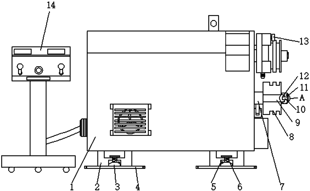 Minitype and efficient mechanical plate material automatic bending equipment