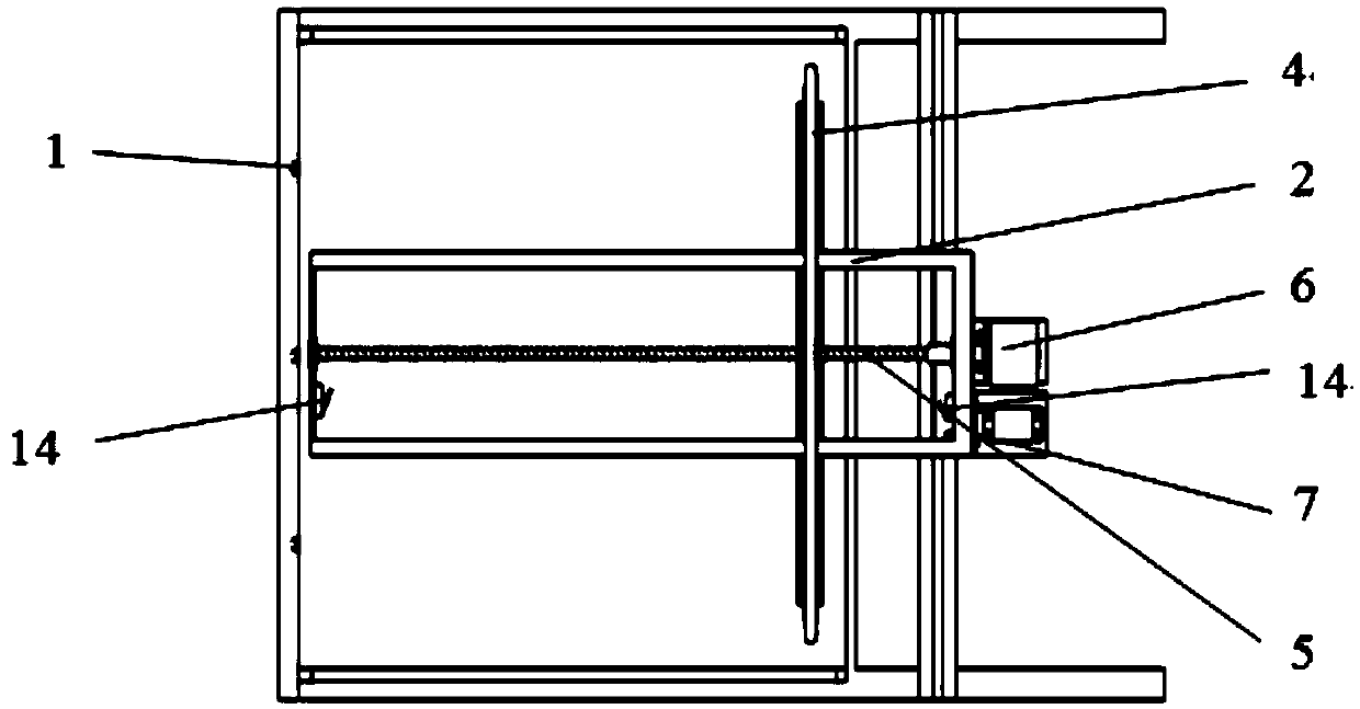 Cleaning device for solar photovoltaic electricity generation panel cleaning