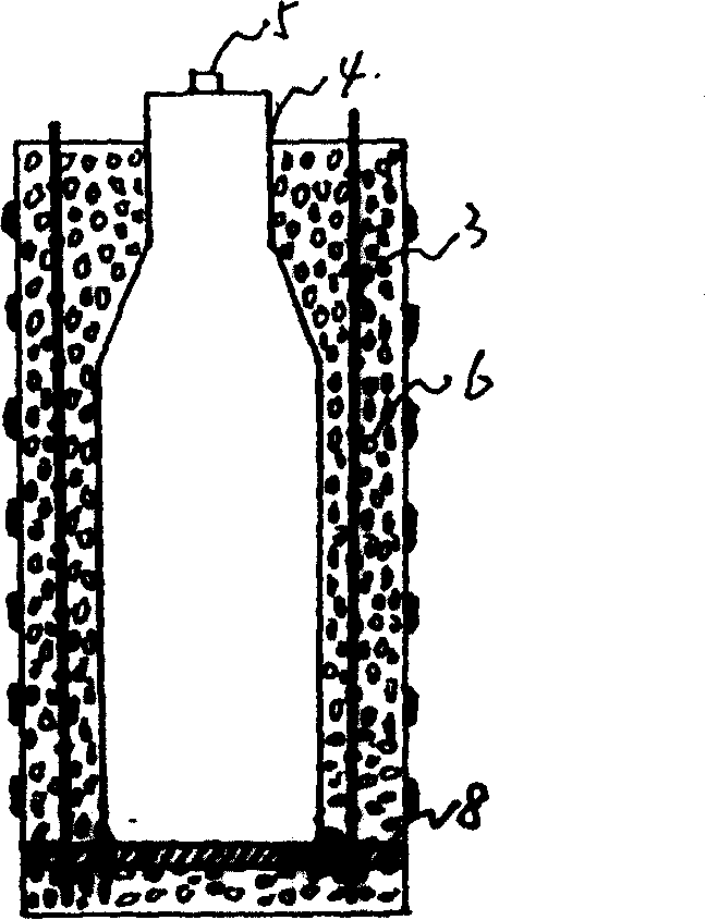 Apparatus and method for constructing strength-variable pile in situ by static pressure and drawing