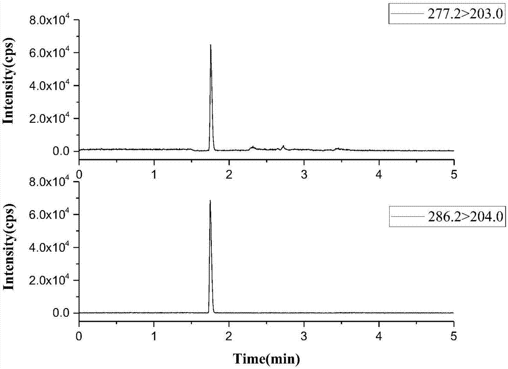 Method for preparing pork powder standard substance with clenbuterol