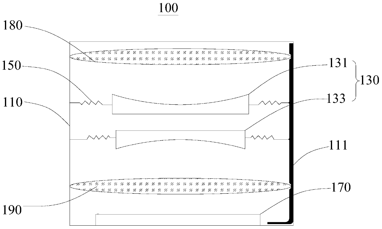 Under-screen optical fingerprint module and fingerprint identification mobile terminal