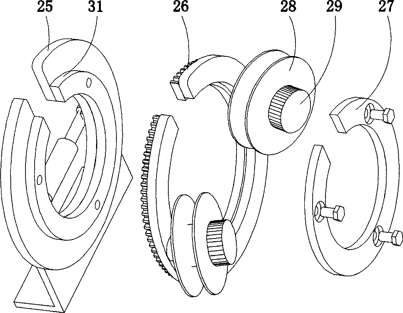 Coil-tapping machine