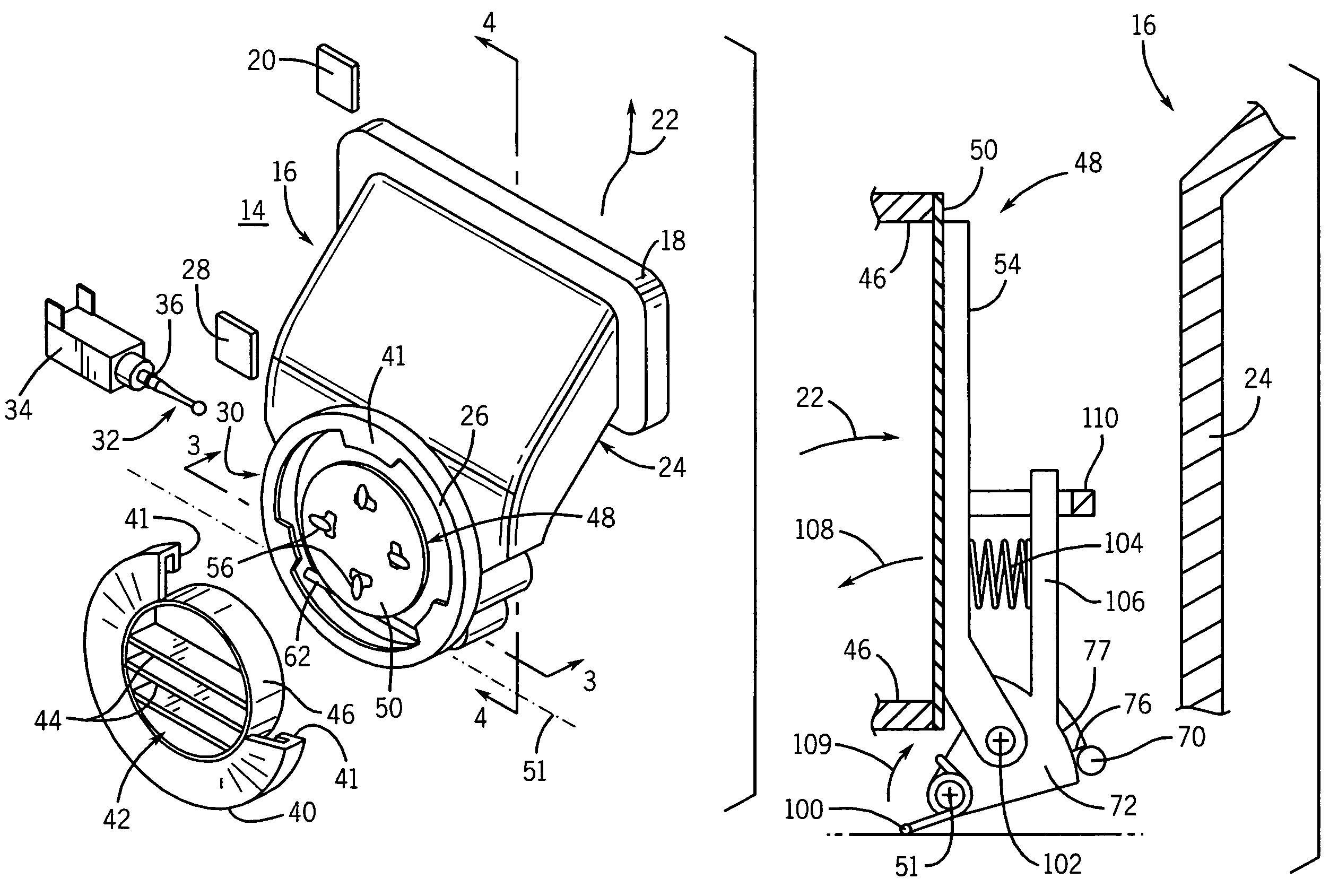 Dishwasher vent assembly